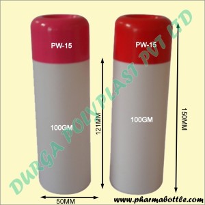 100GM  DUSTING POWDER BOTTLE