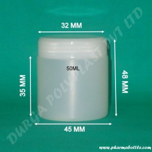 50ML HDPE CONTAINER