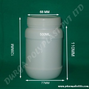 500ML HDPE CONTAINER