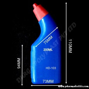 200ML TOILET CLEANER BOTTLE