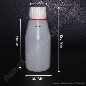 100ml Conical Dry syrup Bottle