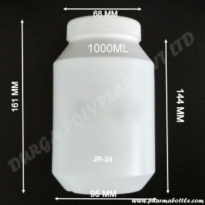 JR-24 1000ML ROUND JAR