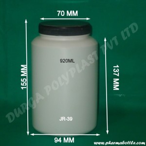 JR-39 920ML ROUND JAR