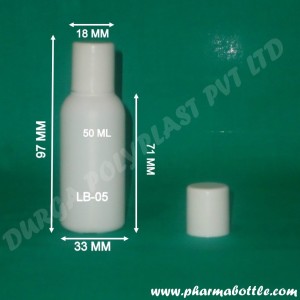 LB-05 50ml LOTION BOTTLE